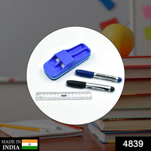 duster, ruler, and marker for classroom use.
