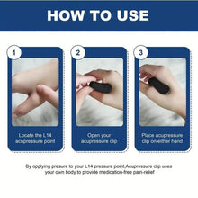 Sugar Control LI4 Acupressure Point Clip, Hand Pressure Massage Clip (1 Pc / Mix Color)