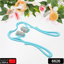 Massager for neck and shoulders with adjustable straps